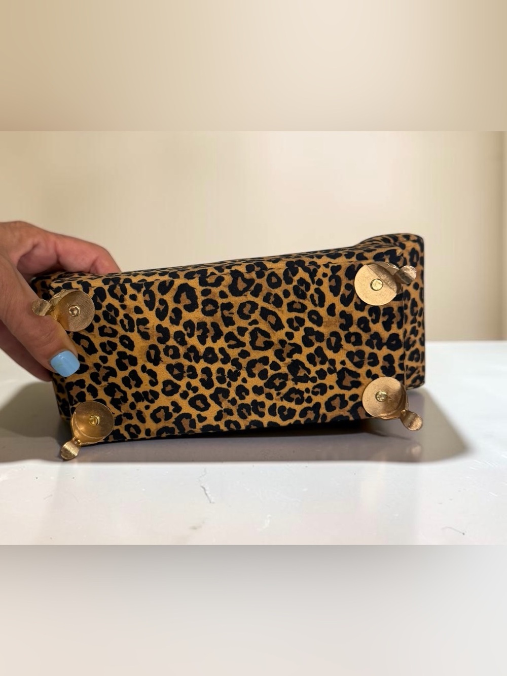 Leopard/Cheetah Mini Couch Jewelry Holder Organizer - Picture 7 of 7